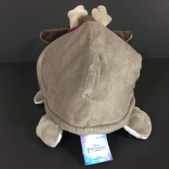 Disney Flipazoo Frozen Olaf Snowman Sven Reindeer Plush 14" Flip Stuffed Animal - Picture 7 of 12